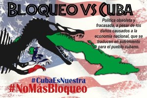 The world united in great twitting against the blockade to Cuba